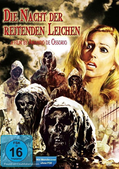 La noche del terror ciego - German DVD movie cover