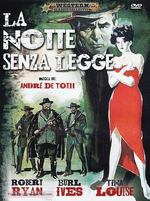 Day of the Outlaw - Italian DVD movie cover