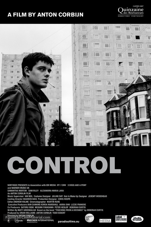 Control - Belgian Movie Poster