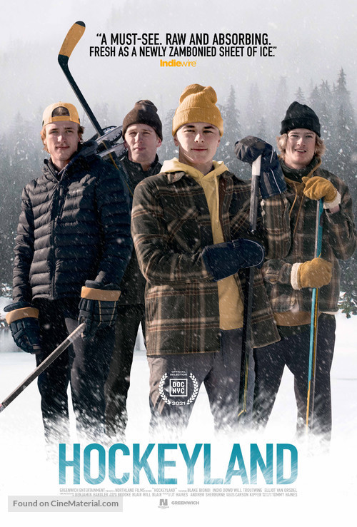 Hockeyland - Movie Poster