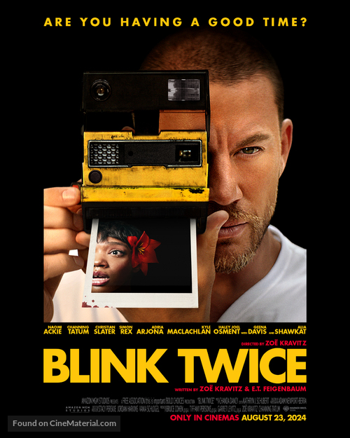 Blink Twice - International Movie Poster