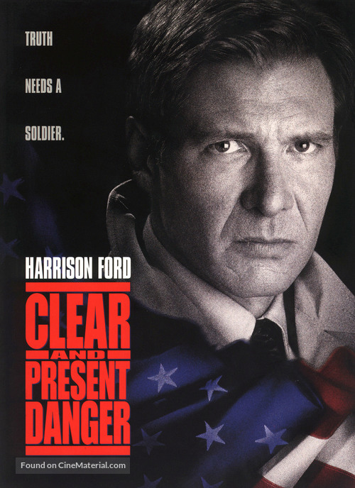 Clear and Present Danger - DVD movie cover