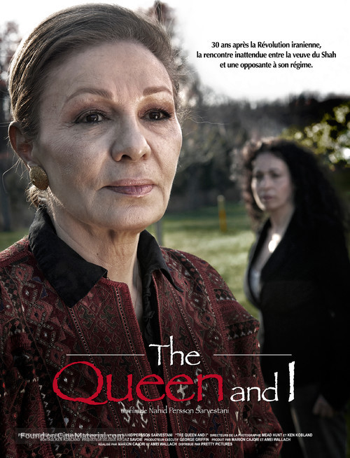 Drottningen och jag - French Movie Poster