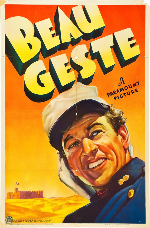 Beau Geste - Movie Poster