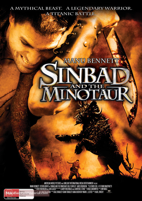 Sinbad and the Minotaur - Australian Movie Poster