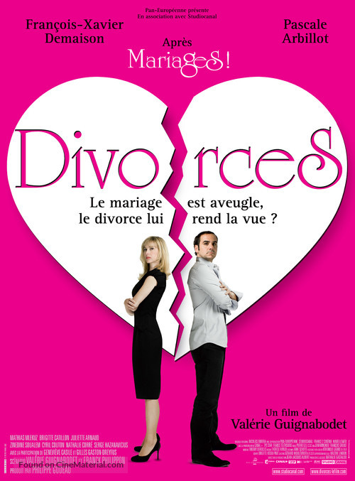 Divorces! - French Movie Poster