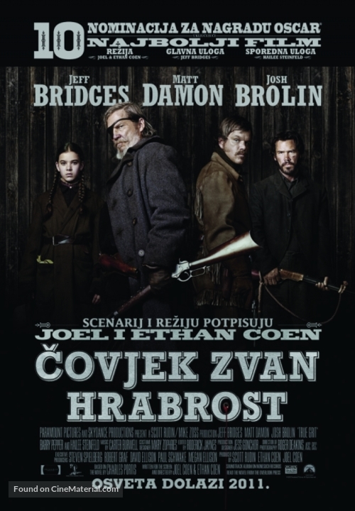 True Grit - Croatian Movie Poster