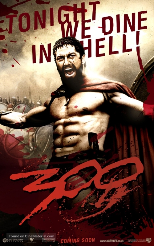 300 - British Movie Poster