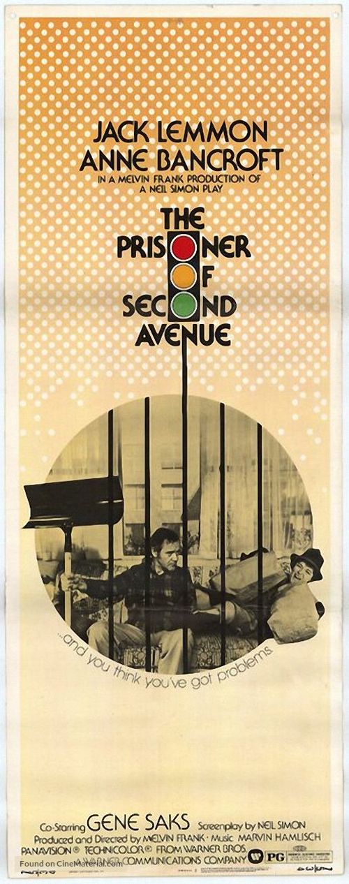 The Prisoner of Second Avenue - Movie Poster