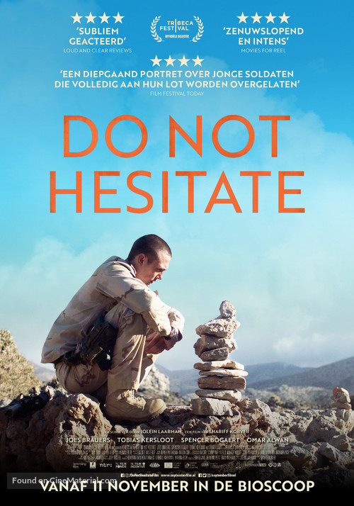 Do Not Hesitate - Dutch Movie Poster