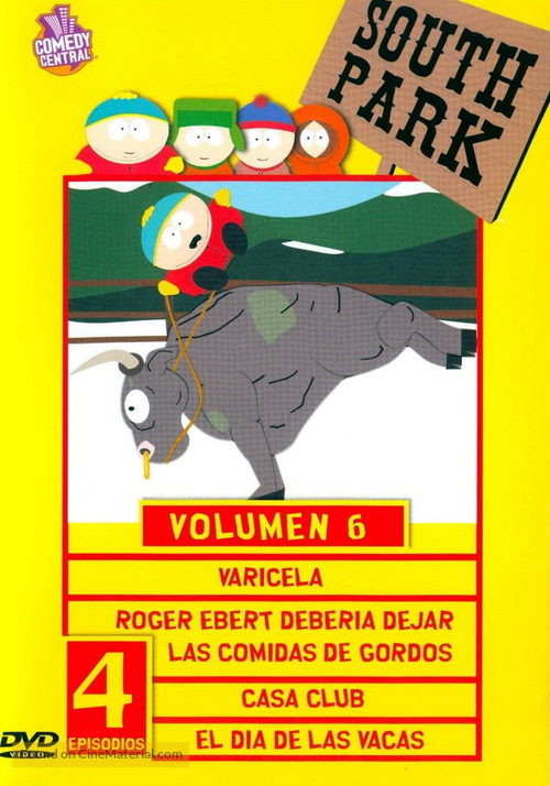 &quot;South Park&quot; - Spanish DVD movie cover