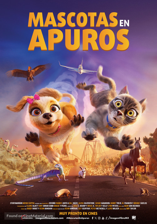 Gracie and Pedro: Pets to the Rescue - Mexican Movie Poster