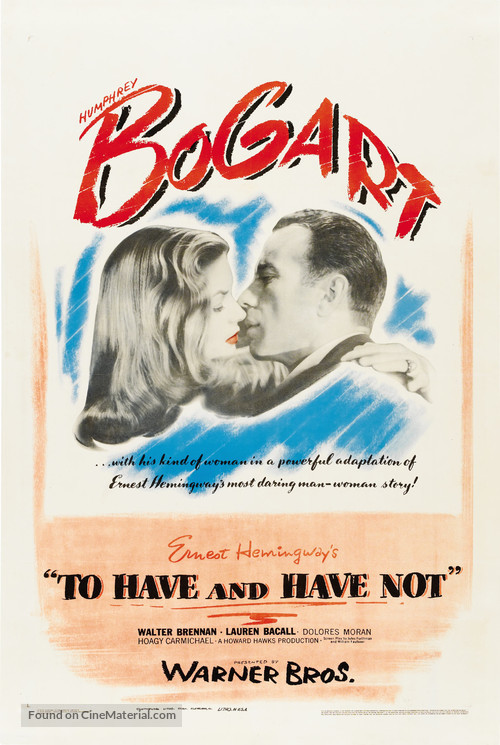 To Have and Have Not - Movie Poster