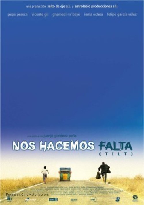 Nos hacemos falta - Spanish poster