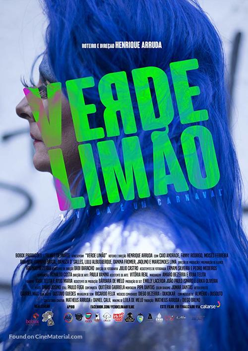 Lime Green - Brazilian Movie Poster