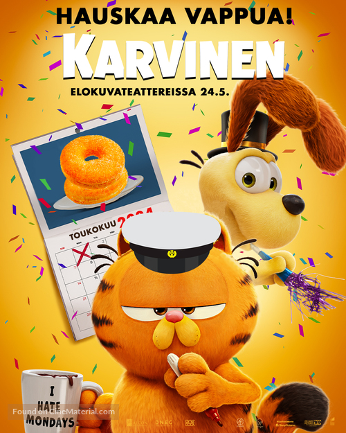 The Garfield Movie - Finnish Movie Poster