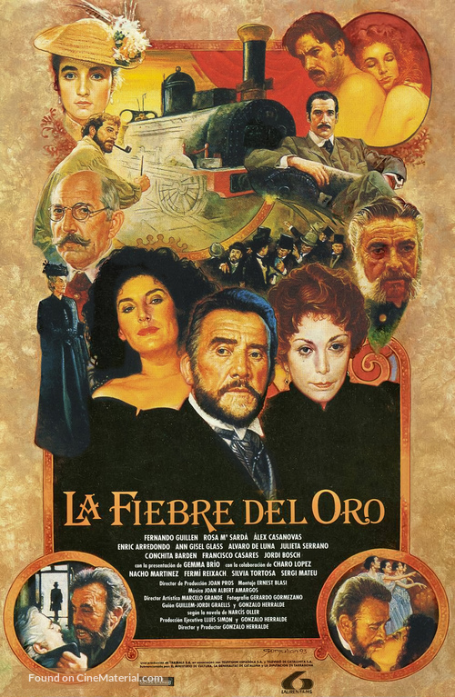 La febre d&#039;Or - Spanish Movie Poster