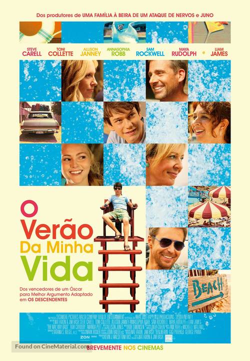 The Way Way Back - Portuguese Movie Poster