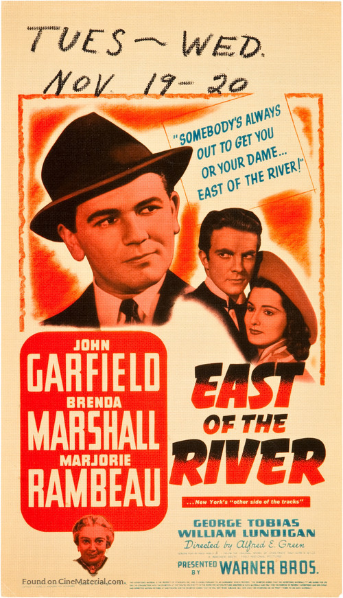 East of the River - Movie Poster