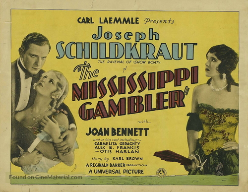 The Mississippi Gambler - Movie Poster