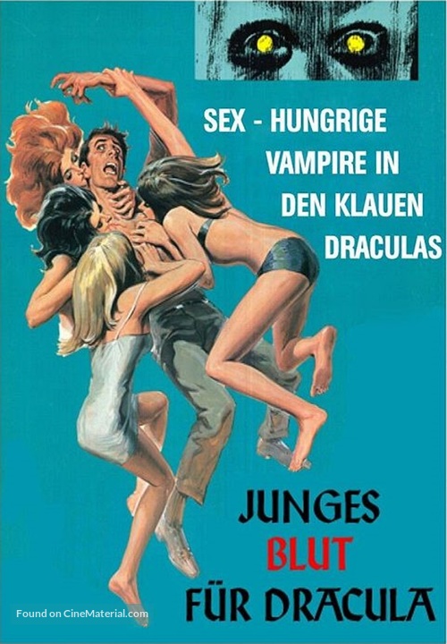 Count Yorga, Vampire - German DVD movie cover