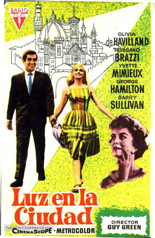 Light in the Piazza - Spanish Movie Poster