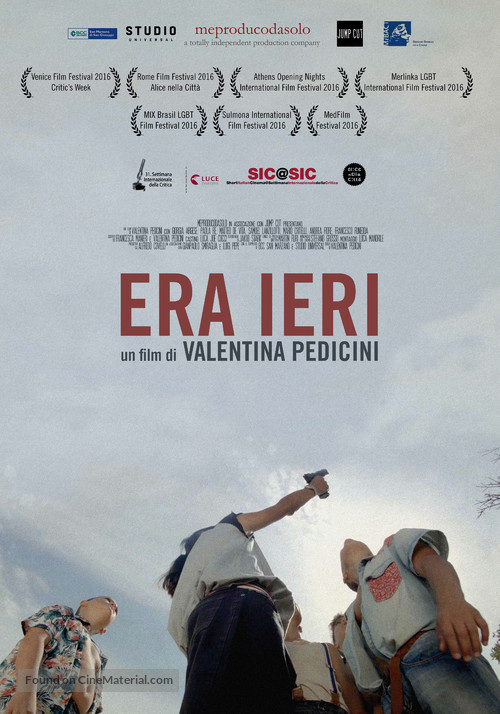 It was yesterday - Italian Movie Poster