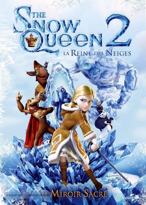 The Snow Queen 2 - French DVD movie cover