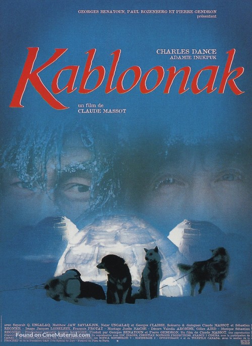 Kabloonak - French Movie Poster