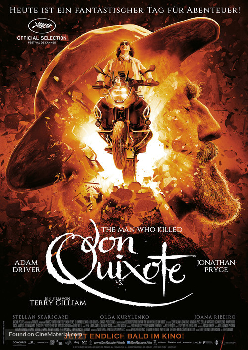The Man Who Killed Don Quixote - German Movie Poster