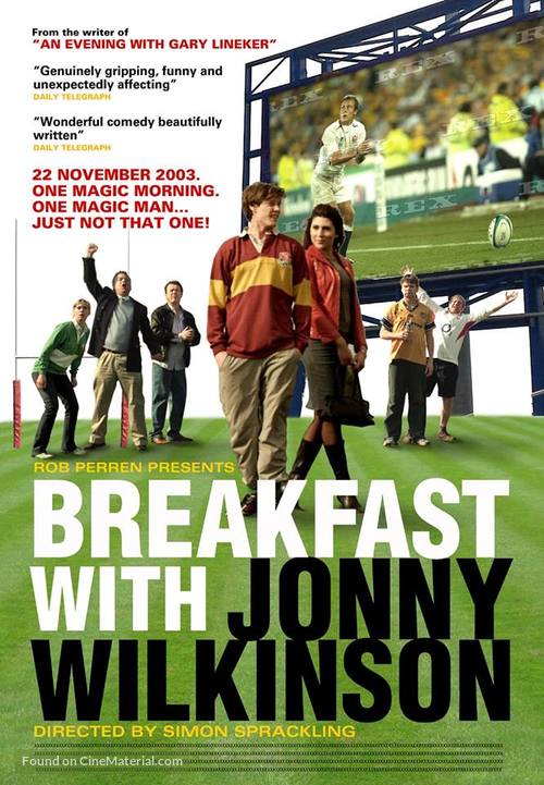Breakfast with Jonny Wilkinson - British Movie Poster