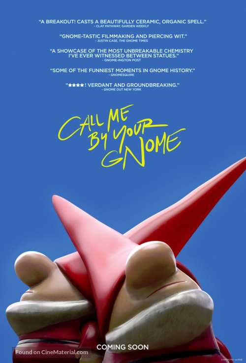 Sherlock Gnomes - British Movie Poster