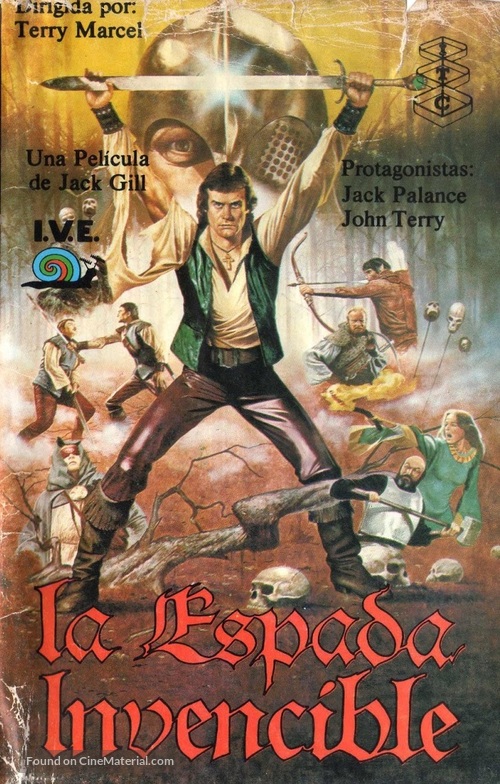 Hawk the Slayer - Spanish VHS movie cover