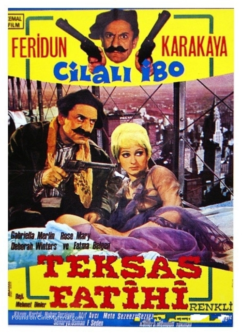 Cilali Ibo Teksas fatihi - Turkish Movie Poster