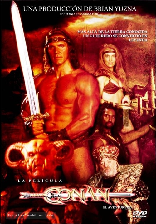 &quot;Conan&quot; - Spanish DVD movie cover