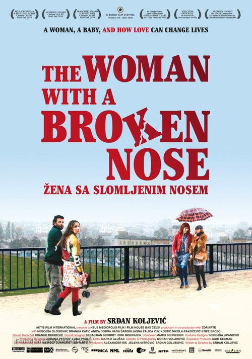 Zena sa slomljenim nosem - Swiss Movie Poster