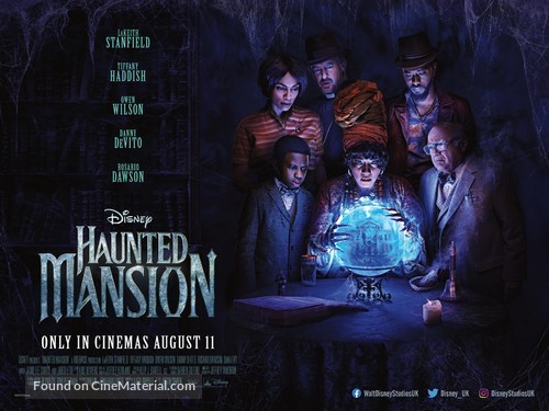 Haunted Mansion - British Movie Poster
