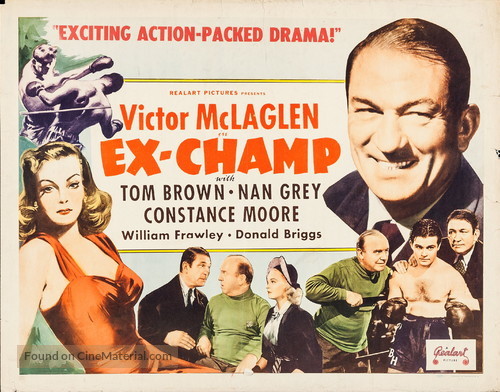 Ex-Champ - Re-release movie poster