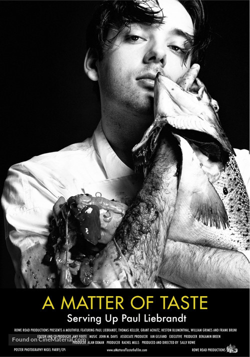 A Matter of Taste: Serving Up Paul Liebrandt - Movie Poster