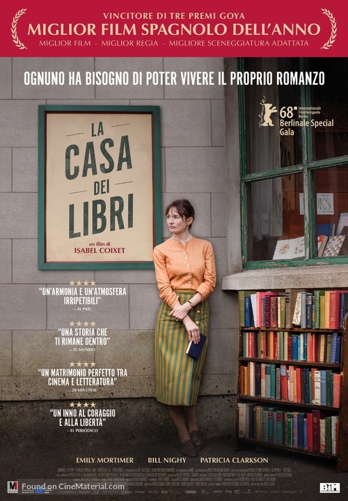 The Bookshop - Italian Movie Poster