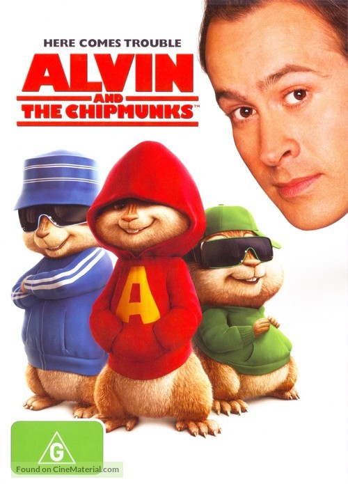 Alvin and the Chipmunks - Australian Movie Cover