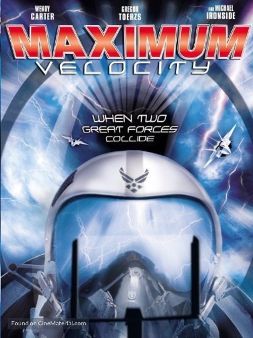 Maximum Velocity - DVD movie cover