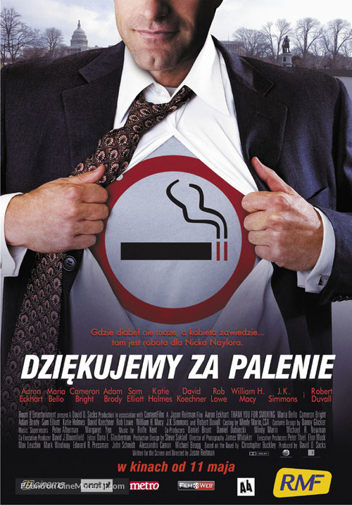 Thank You For Smoking - Polish Movie Poster