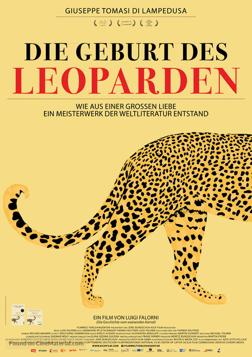 Die Geburt des Leoparden - German Movie Poster