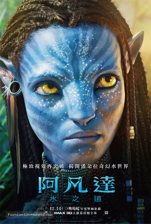 Avatar: The Way of Water - Taiwanese Movie Poster