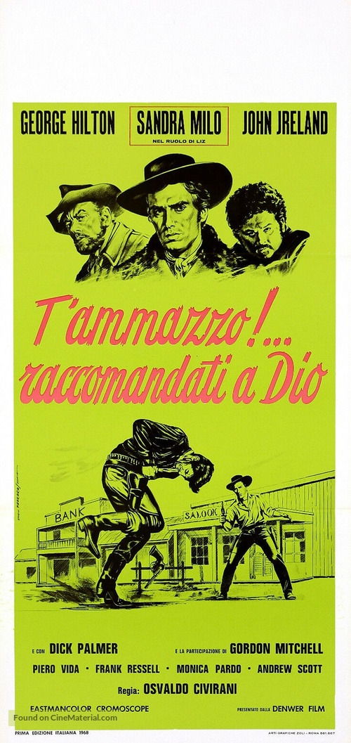 T&#039;ammazzo! - Raccomandati a Dio - Italian Movie Poster