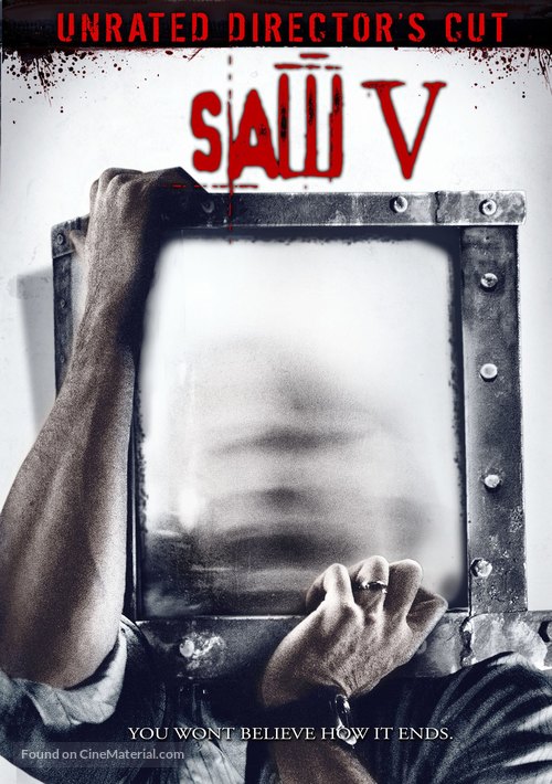 Saw V - DVD movie cover