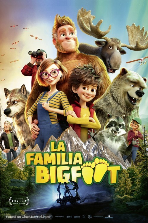 Bigfoot Family - Spanish Movie Poster