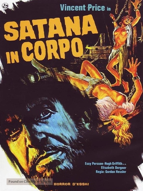 Cry of the Banshee - Italian DVD movie cover