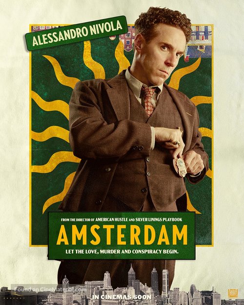 Amsterdam - British Movie Poster